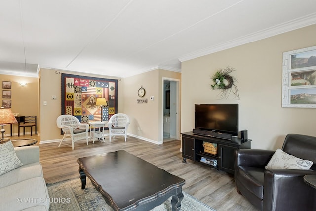 25 Algonquin Trl Unit 1, Indian Head Park, IL 60525 - living room with crown molding and light wood-type flooring