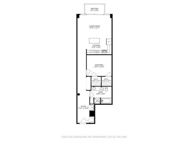 221 E Cullerton St Unit 314, Chicago, IL 60616 - view of floor plan / room layout