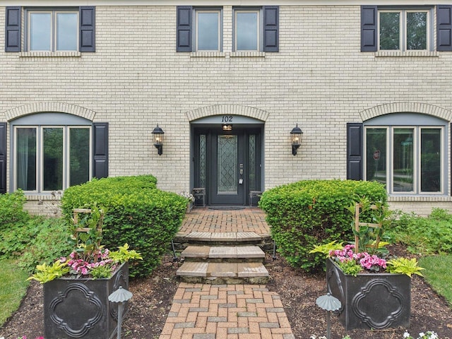 102 E Adelia St, Elmhurst, IL 60126 - entrance to property with brick siding