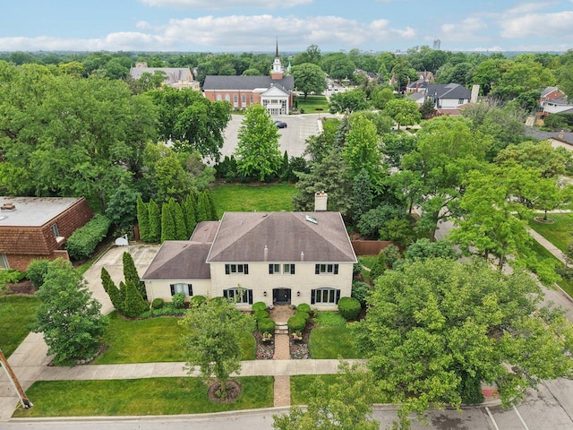 102 E Adelia St, Elmhurst, IL 60126 - view of green lawn featuring a fire pit and a patio area