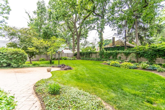 2458 E Cass St, Joliet, IL 60432 - fenced backyard featuring a patio