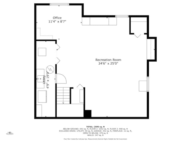 678 Larch Dr, Carol Stream, IL 60188 - view of home floor plan