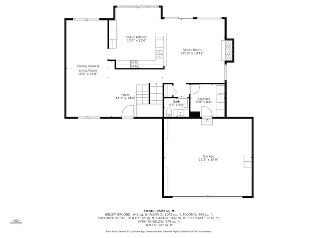 678 Larch Dr, Carol Stream, IL 60188 - view of property floor plan