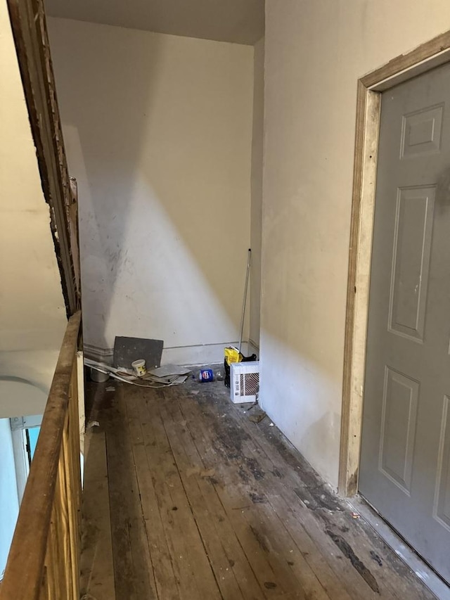 2735 W Washington Blvd, Chicago, IL 60612 - spare room featuring wood-type flooring