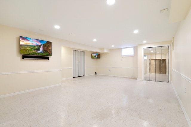 3800 River Rd, Hazel Crest, IL 60429 - basement featuring recessed lighting