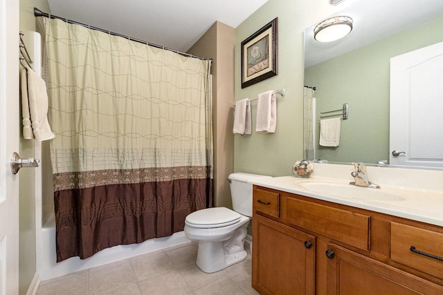 845 E 22nd St Unit 219, Lombard, IL 60148 - full bath with vanity, tile patterned floors, and shower / bath combo