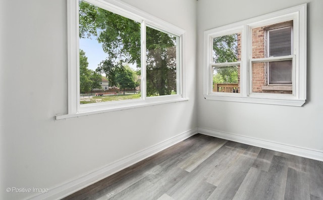 5427 S Carpenter St, Chicago, IL 60609 - spare room with wood finished floors and baseboards