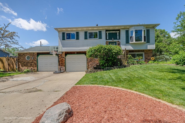 161 Olympic Dr, Bolingbrook, IL 60440 - raised ranch featuring brick siding and concrete driveway