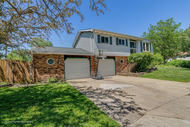 161 Olympic Dr, Bolingbrook, IL 60440 - view of front of house featuring driveway and brick siding