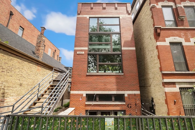 1217 N Greenview Ave Unit G, Chicago, IL 60642 - view of apartment building / complex