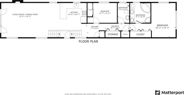 1217 N Greenview Ave Unit G, Chicago, IL 60642 - view of floor plan / room layout