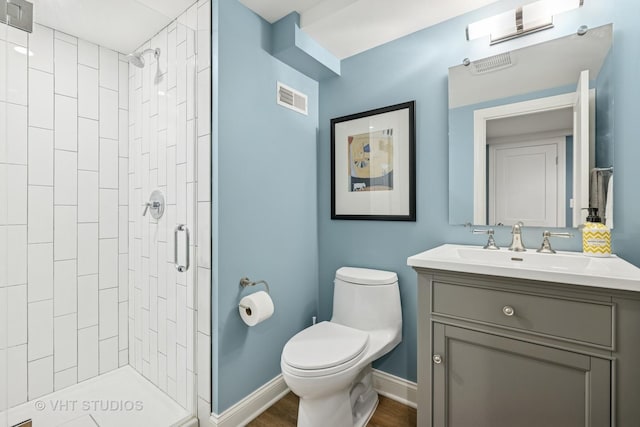 821 Sandstone Dr, Libertyville, IL 60048 - full bathroom with a shower stall and vanity