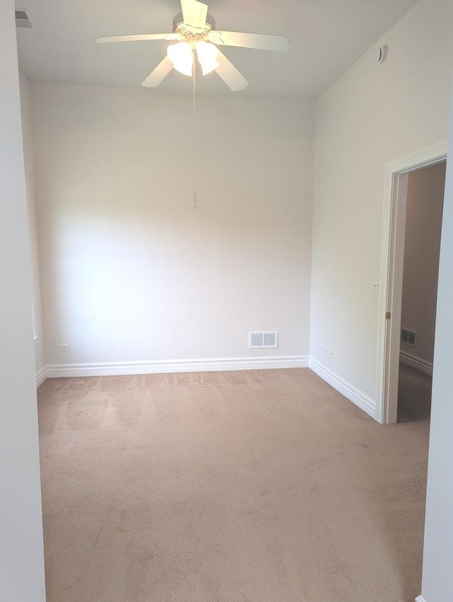11360 195th St, Mokena, IL 60448 - empty room with carpet flooring and ceiling fan