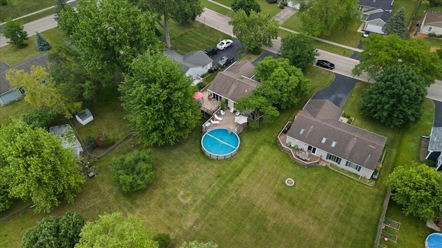 3583 Newport Dr, Island Lake, IL 60042 - aerial view of residential area
