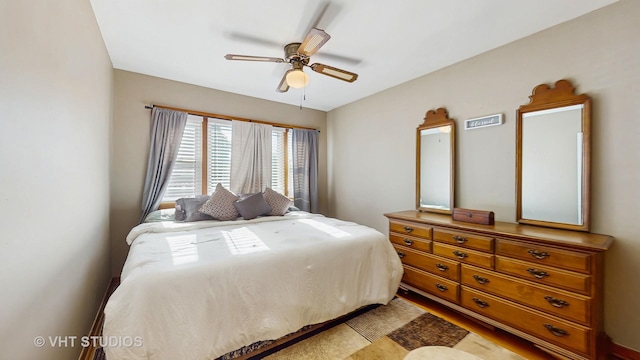 7525 N Overhill Ave, Chicago, IL 60631 - bedroom with a ceiling fan