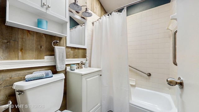 7525 N Overhill Ave, Chicago, IL 60631 - full bathroom featuring vanity and shower / bathtub combination with curtain