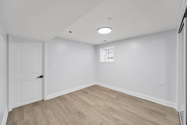 1115 N Taylor Ave, Oak Park, IL 60302 - basement featuring light wood finished floors and baseboards