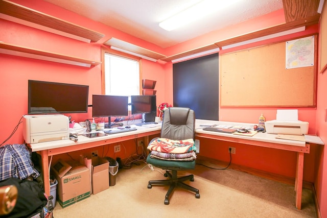 382 Keigwin Rd, Walnut, IL 61376 - view of carpeted office