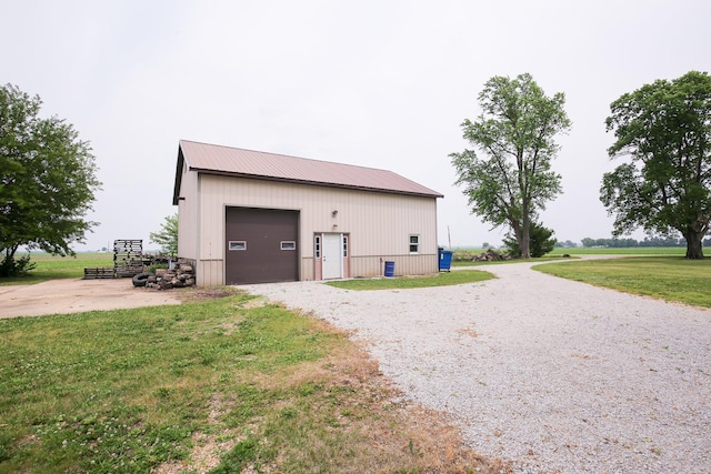382 Keigwin Rd, Walnut, IL 61376 - view of outbuilding with gravel driveway