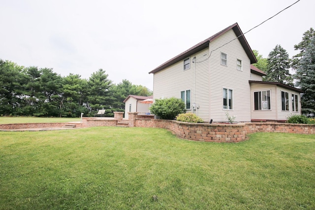 382 Keigwin Rd, Walnut, IL 61376 - view of property exterior featuring a yard