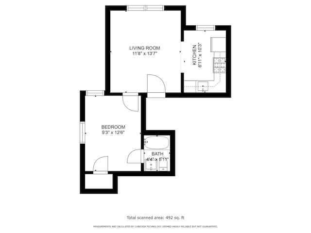 123 N W St, Wheaton, IL 60187 - view of room layout