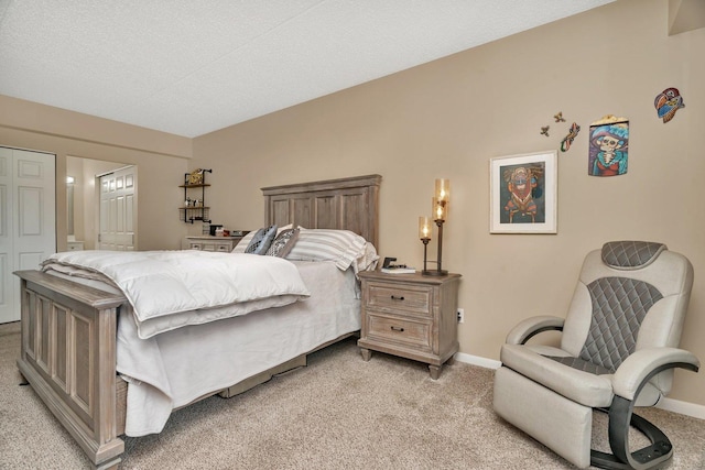 1422 Woodbridge Rd Unit 2E, Joliet, IL 60436 - bedroom with light colored carpet and ensuite bath