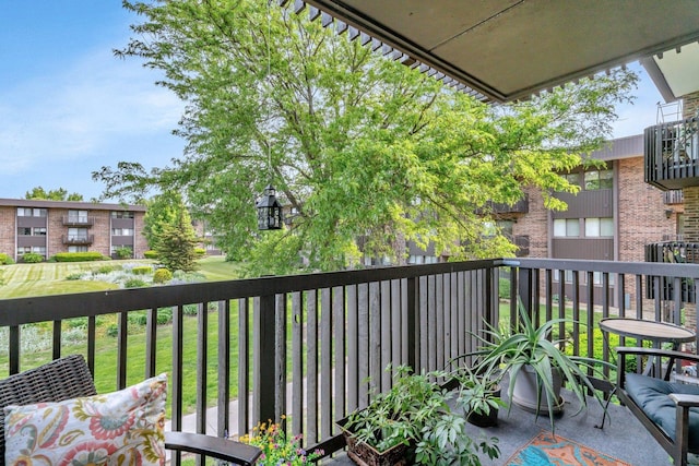 1422 Woodbridge Rd Unit 2E, Joliet, IL 60436 - view of balcony
