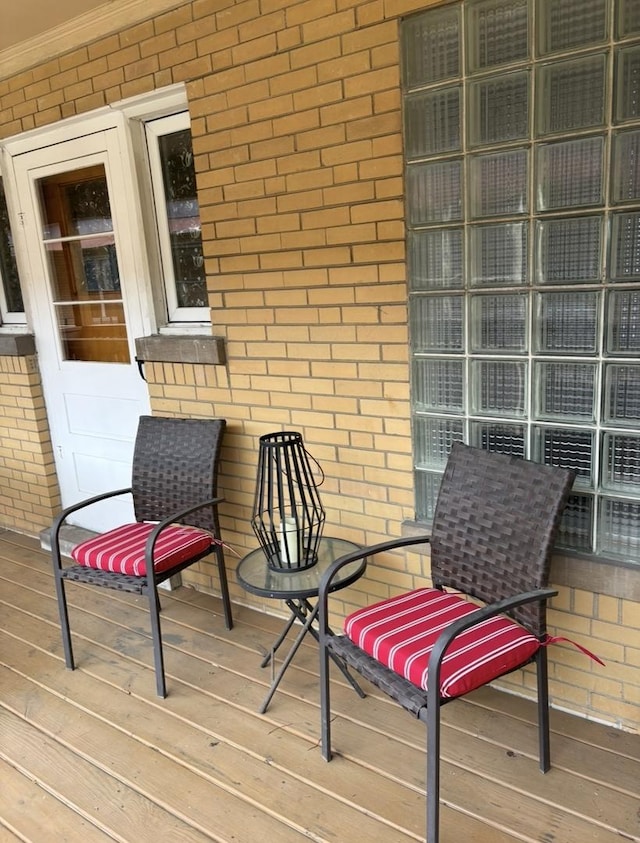 1205 N Harlem Ave Unit 6, Oak Park, IL 60302 - view of wooden deck
