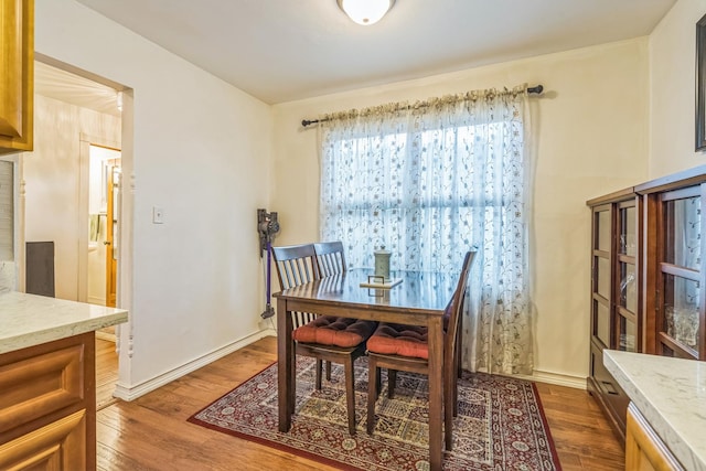 817 Hibbard Rd Unit D, Wilmette, IL 60091 - dining room with wood finished floors and baseboards
