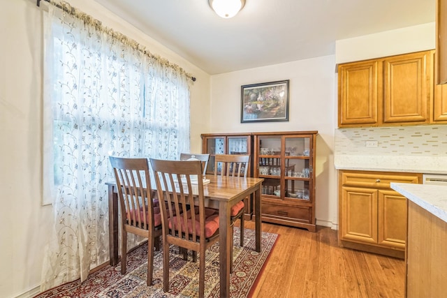 817 Hibbard Rd Unit D, Wilmette, IL 60091 - dining space featuring light wood finished floors