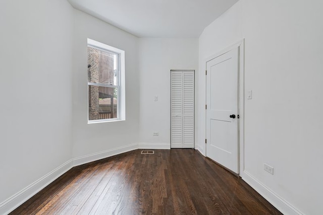 4047 W Adams St, Chicago, IL 60624 - spare room with wood finished floors and baseboards