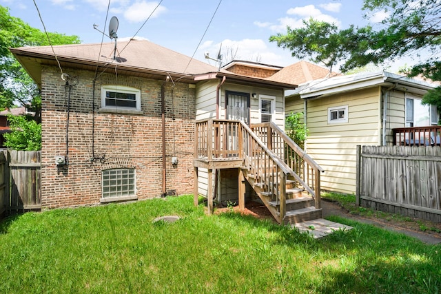 7545 S Ridgeland Ave, Chicago, IL 60649 - rear view of property featuring brick siding