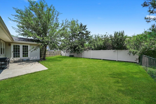 13659 W Cedarbend Dr, Homer Glen, IL 60491 - fenced backyard featuring a patio