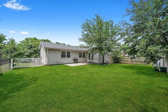 13659 W Cedarbend Dr, Homer Glen, IL 60491 - rear view of property featuring a patio area and a fenced backyard