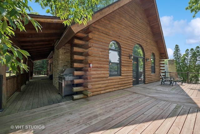723 N River Rd, Algonquin, IL 60102 - deck featuring area for grilling