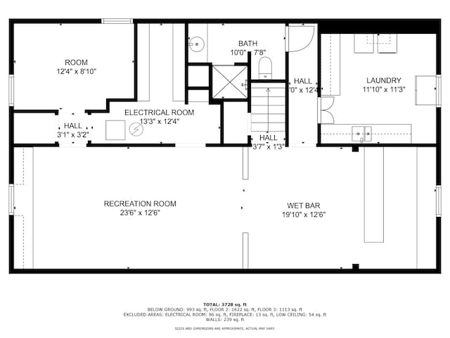 525 Palmer Ave, Aurora, IL 60506 - view of room layout
