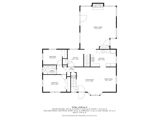 525 Palmer Ave, Aurora, IL 60506 - view of property floor plan