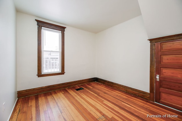 127 N W St, Wheaton, IL 60187 - unfurnished room with hardwood / wood-style flooring and baseboards