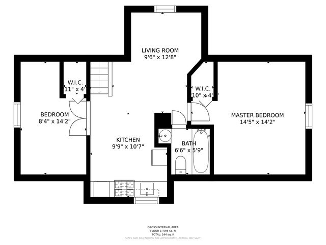 127 N W St, Wheaton, IL 60187 - view of home floor plan