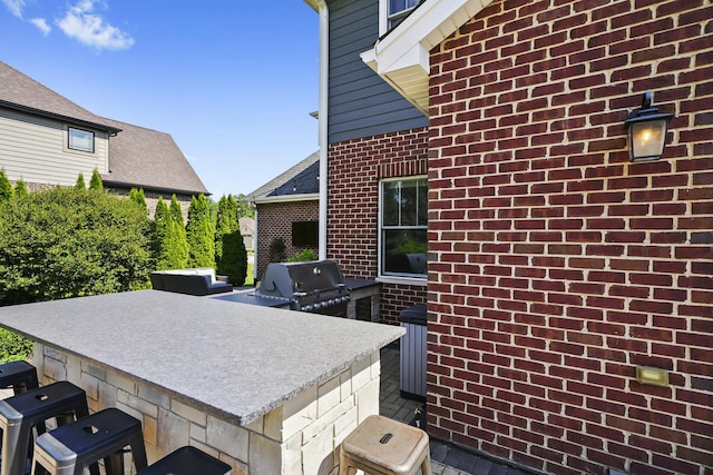 13616 S Erin Dr, Homer Glen, IL 60491 - view of patio with area for grilling