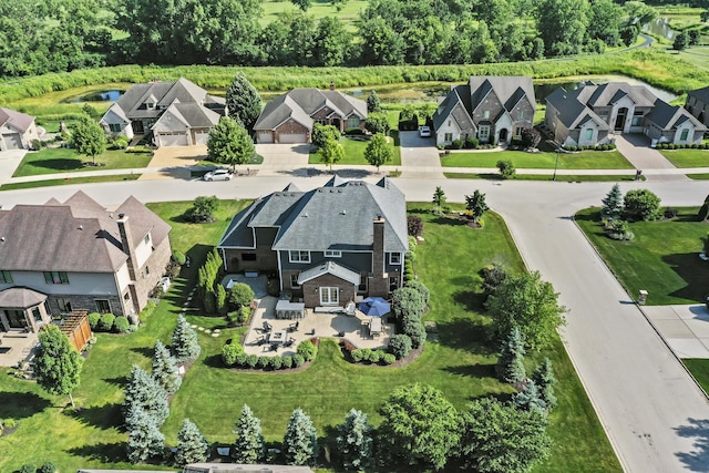 13616 S Erin Dr, Homer Glen, IL 60491 - aerial perspective of suburban area