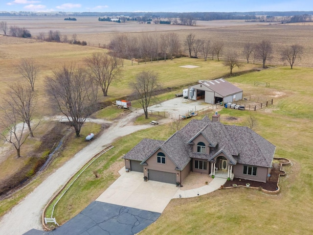 17707 W 113th Hwy, Custer Park, IL 60481 - aerial view of sparsely populated area