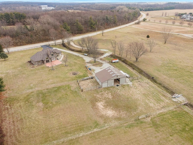 17707 W 113th Hwy, Custer Park, IL 60481 - overview of rural landscape