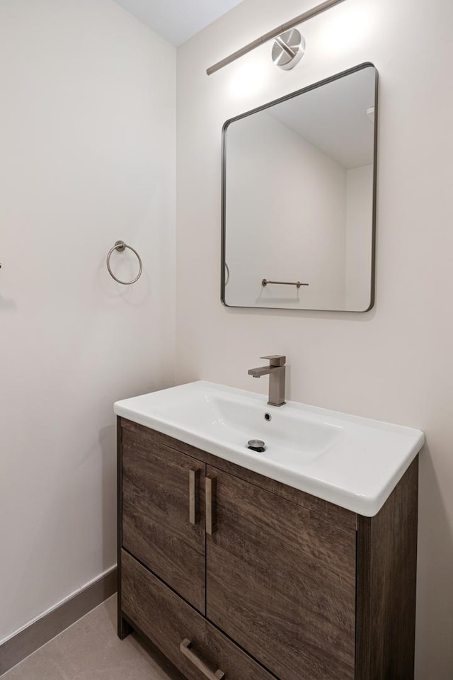 747 Jamestowne Ct, Sleepy Hollow, IL 60118 - bathroom featuring vanity and baseboards
