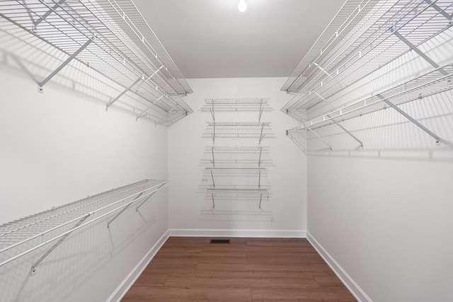 747 Jamestowne Ct, Sleepy Hollow, IL 60118 - walk in closet with wood finished floors