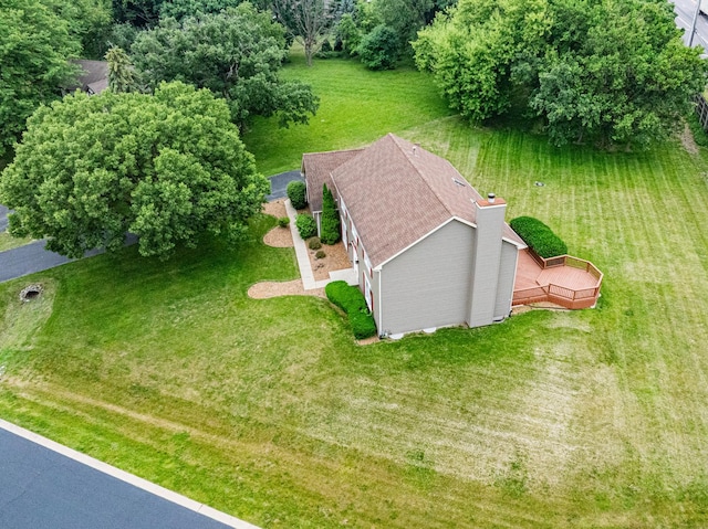 747 Jamestowne Ct, Sleepy Hollow, IL 60118 - view from above of property
