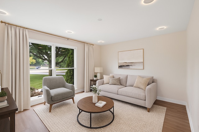 747 Jamestowne Ct, Sleepy Hollow, IL 60118 - living room with light wood finished floors and baseboards