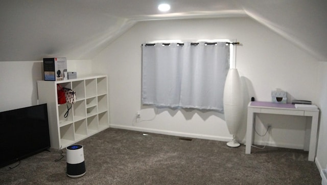 459 Talma St, Aurora, IL 60505 - additional living space with lofted ceiling and carpet
