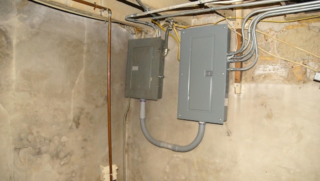 459 Talma St, Aurora, IL 60505 - utility room with electric panel