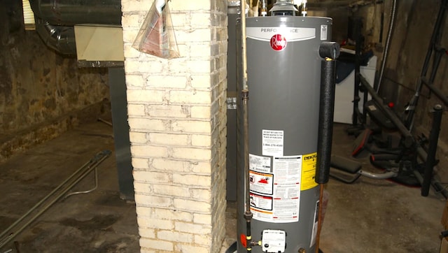 459 Talma St, Aurora, IL 60505 - utility room with water heater